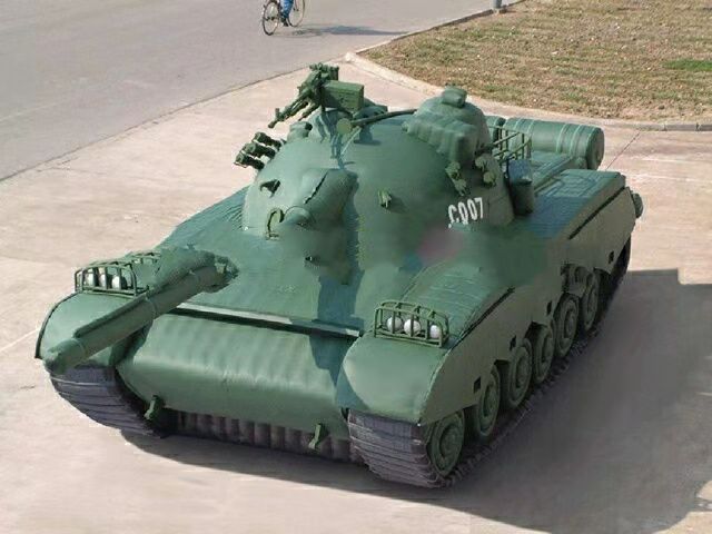 九龙坡充气坦克战车